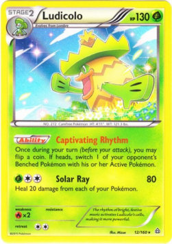 Ludicolo⁣ - Primal Clash⁣ (Holo Rare)⁣ [12]