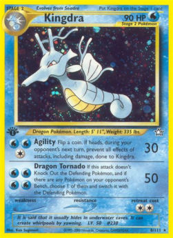 Kingdra - Neo Genesis (Holo Rare) [NG-8]