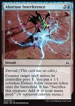 Abstruse Interference‚Å£ - Oath of the Gatewatch‚Å£ (Common)‚Å£ [40]