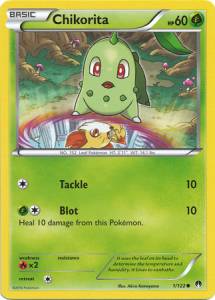 Chikorita⁣ - BREAKpoint⁣ (Common)⁣ [1]