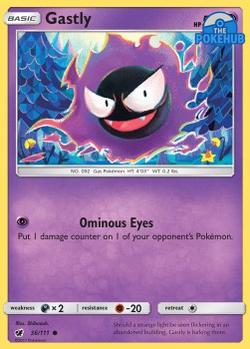 Gastly‚Å£ - Crimson Invasion‚Å£ (Common)‚Å£ [36]
