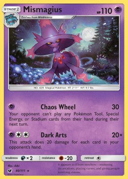 Mismagius‚Å£ - Crimson Invasion‚Å£ (Rare)‚Å£ [40]