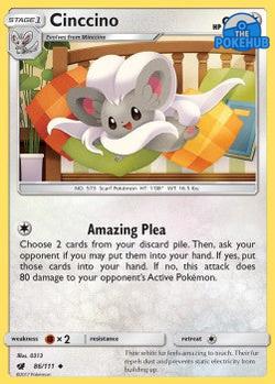 Cinccino‚Å£ - Crimson Invasion‚Å£ (Uncommon)‚Å£ [86]