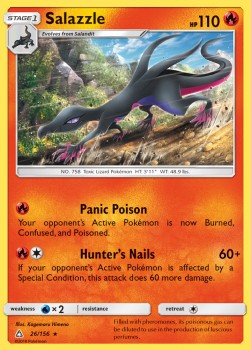 Salazzle⁣ - Ultra Prism⁣ (Rare)⁣ [26]