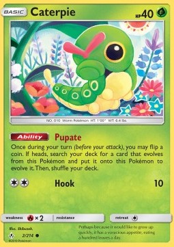 Caterpie⁣ - Unbroken Bonds⁣ (Common)⁣ [2]