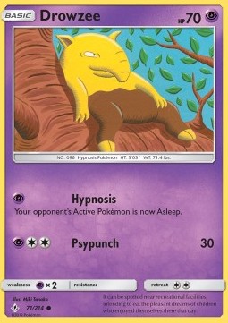 Drowzee⁣ - Unbroken Bonds⁣ (Common)⁣ [71]