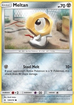 Meltan⁣ - Unbroken Bonds⁣ (Common)⁣ [128]