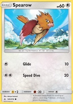 Spearow⁣ - Unbroken Bonds⁣ (Common)⁣ [145]