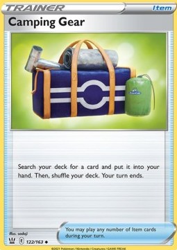 Camping Gear - Battle Styles (Uncommon) [BST-122]