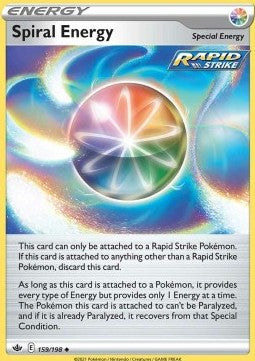 Spiral Energy - Chilling Reign (Uncommon) [CRE-159]