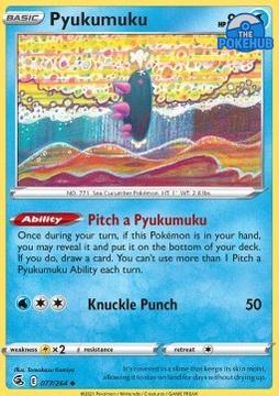Pyukumuku‚Å£ - Fusion Strike‚Å£ (Uncommon)‚Å£ [077]