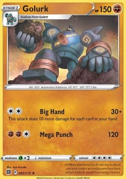 Golurk - Brilliant Stars (Rare) [BRS-083]