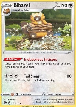 Bibarel‚Å£ - Brilliant Stars‚Å£ (Holo Rare)‚Å£ [121]