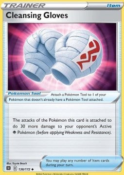 Cleansing Gloves - Brilliant Stars (Uncommon) [BRS-136]