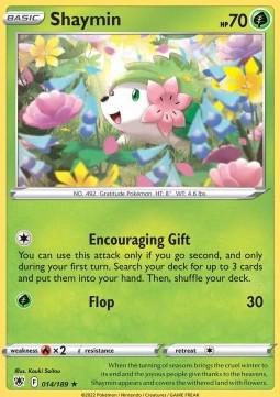 Shaymin⁣ - Astral Radiance⁣ (Rare)⁣ [014]