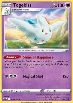 Togekiss⁣ - Astral Radiance⁣ (Holo Rare)⁣ [057]