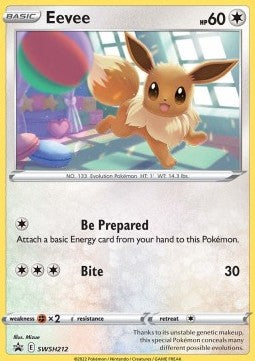 Eevee⁣ - SWSH Black Star Promos⁣ (Promo)⁣ [212]