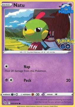 Natu‚Å£ - Pok√©mon GO‚Å£ (Common)‚Å£ [032]