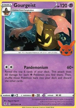 Gourgeist⁣ - Trick or Trade⁣ (Promo)⁣ [EVS 077]