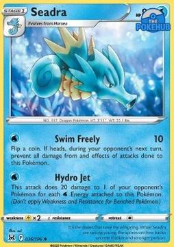 Seadra‚Å£ - Lost Origin‚Å£ (Uncommon)‚Å£ [036]