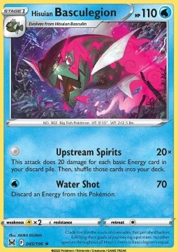 Hisuian Basculegion‚Å£ - Lost Origin‚Å£ (Holo Rare)‚Å£ [045]