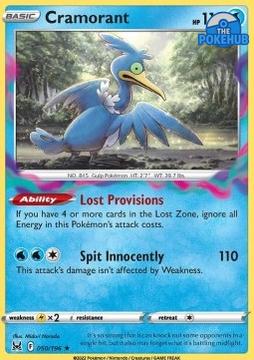 Cramorant‚Å£ - Lost Origin‚Å£ (Rare)‚Å£ [050]