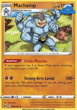 Machamp‚Å£ - Lost Origin‚Å£ (Holo Rare)‚Å£ [088]