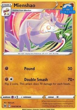 Mienshao‚Å£ - Lost Origin‚Å£ (Uncommon)‚Å£ [104]