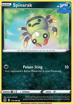 Spinarak‚Å£ - Lost Origin‚Å£ (Common)‚Å£ [112]