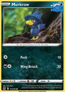 Murkrow‚Äö√Ö¬£ - Lost Origin‚Äö√Ö¬£ (Common)‚Äö√Ö¬£ [114]