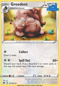 Greedent‚Å£ - Lost Origin‚Å£ (Rare)‚Å£ [151]