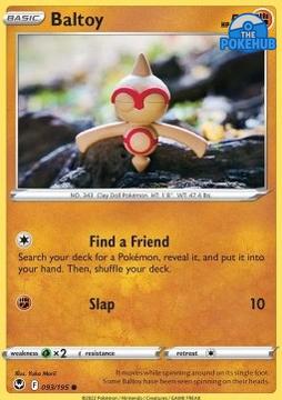 Baltoy‚Å£ - Silver Tempest‚Å£ (Common)‚Å£ [093]