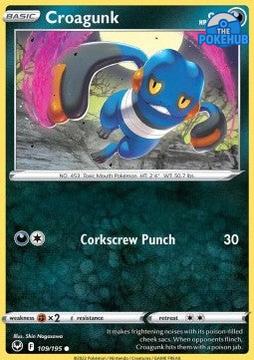 Croagunk‚Å£ - Silver Tempest‚Å£ (Common)‚Å£ [109]