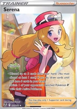 Serena⁣ - Silver Tempest⁣ (Ultra Rare)⁣ [193]