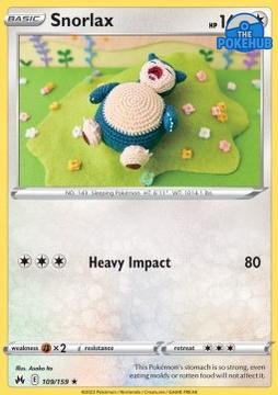 Snorlax‚Å£ - Crown Zenith‚Å£ (Rare)‚Å£ [109]