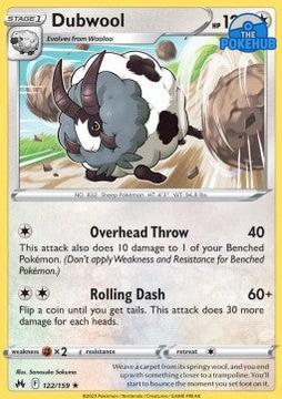 Dubwool‚Å£ - Crown Zenith‚Å£ (Rare)‚Å£ [122]