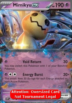 Mimikyu ex⁣ - SV Black Star Promos⁣ (Oversized)⁣ [004]