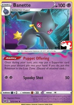 Banette⁣ - Play! Pokémon Prize Pack Series Three⁣ (Promo)⁣ [LOR 073]