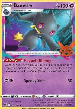 Banette⁣ - Trick or Trade 2023⁣ (Promo)⁣ [LOR 073]