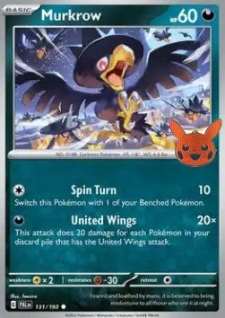 Murkrow⁣ - Trick or Trade 2023⁣ (Promo)⁣ [PAL 131]