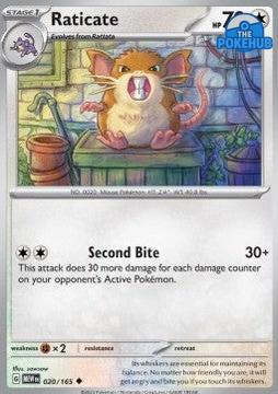 Raticate‚Å£ - 151‚Å£ (Uncommon)‚Å£ [020]