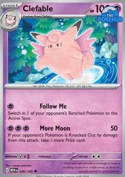 Clefable‚Å£ - 151‚Å£ (Uncommon)‚Å£ [036]