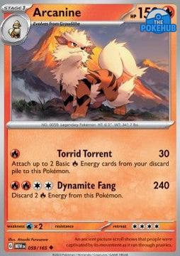 Arcanine‚Å£ - 151‚Å£ (Uncommon)‚Å£ [059]