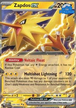 Zapdos ex‚Å£ - 151‚Å£ (Double Rare)‚Å£ [145]