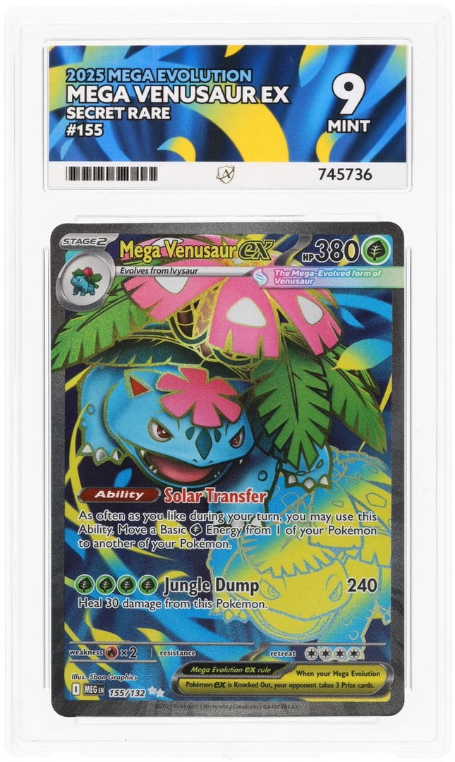 Mega Venusaur ex - ACE 9   (Front)