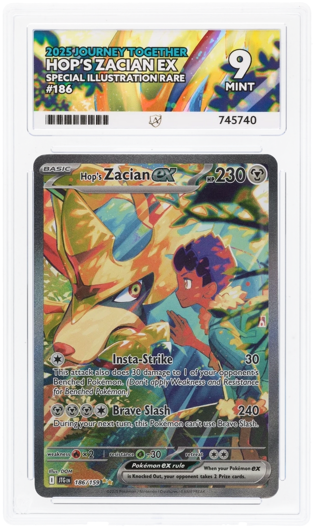 Hop's Zacian ex - ACE 9   (Front)