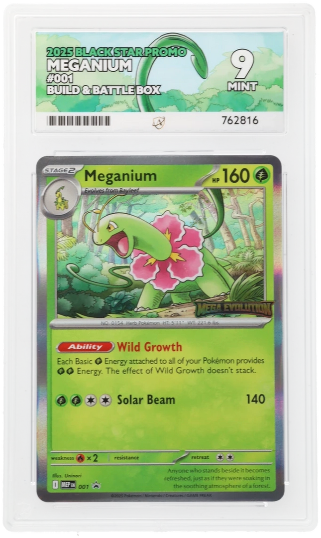 Meganium - ACE 9   (Front)