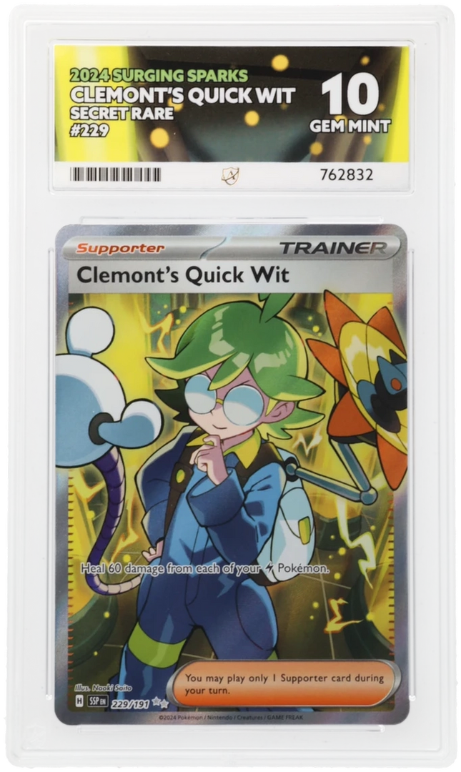 Clemont's Quick Wit - ACE 10   (Front)