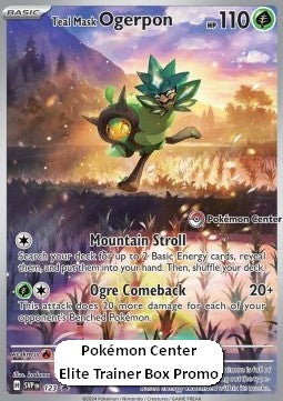 Teal Mask Ogerpon⁣ - SV Black Star Promos⁣ (Promo)⁣ [123]