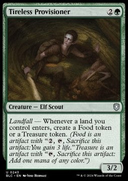 Tireless Provisioner⁣ - Commander: Bloomburrow⁣ (Uncommon)⁣ [243]